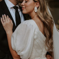 Vintage Long Boho Wedding Dresses, Bridal Gowns - Thumbnail 1