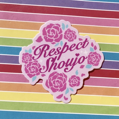 3 x 3 Respect Shoujo Sticker