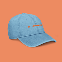 Free Shipping-"OUT OF SERVICE" DENIM CAP - Thumbnail 2