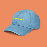 Free Shipping-"OUT OF SERVICE" DENIM CAP - Thumbnail 6