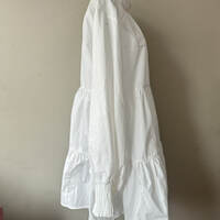 Angelic White Tunic Dress - Thumbnail 1