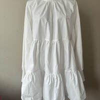 Angelic White Tunic Dress - Thumbnail 3