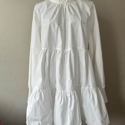 Angelic white tunic dress