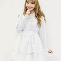 LIZ LISA Ribbon Embroidered Dress - Thumbnail 7