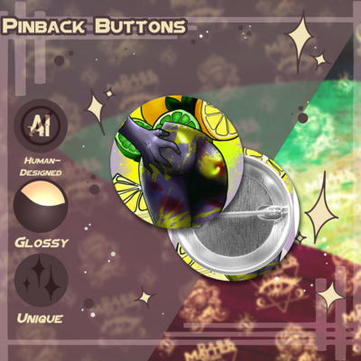 Acf 🍋 lemon-lime 🍋‍🟩 | pinback buttons