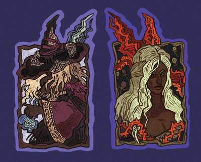 Recluse sticker/keychain