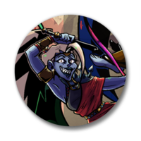 Alecto the Fury | Pinback Buttons - Thumbnail 1