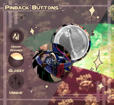 Alecto the Fury | Pinback Buttons