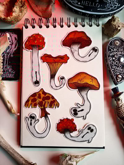 ❗SALE❗Heatwave Ghosthrooms Sticker Set ( 6 stickers)