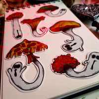 ❗SALE❗Heatwave Ghosthrooms Sticker Set ( 6 stickers) - Thumbnail 1