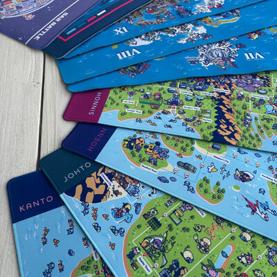 Ff world map playmats