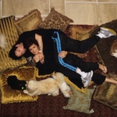 Ozzy & sharon osbourne - set of five (5) fine art mini-print notecards