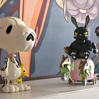 ArTToy by Cote Escriva & Mot Museum "Melted Friends"  - Thumbnail 7