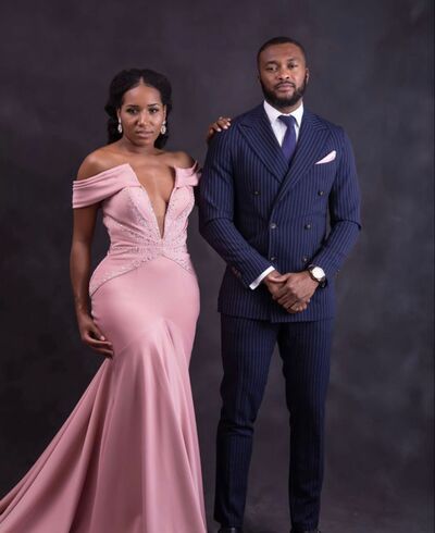 Pink Mermaid Off the Shoulder African Girls Prom Dresses Evening Gowns Formal Party Gowns