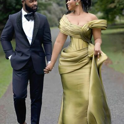 Oliver plus size mermaid african girls off the shoulder prom dresses evening gowns formal party gowns