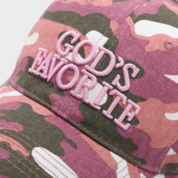 GOD'S FAVOURITE CAMO CAP - Thumbnail 3