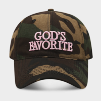 GOD'S FAVOURITE CAMO CAP - Thumbnail 6