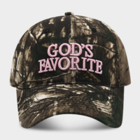 GOD'S FAVOURITE CAMO CAP - Thumbnail 8
