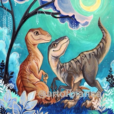 Stardust raptors 8x10 print