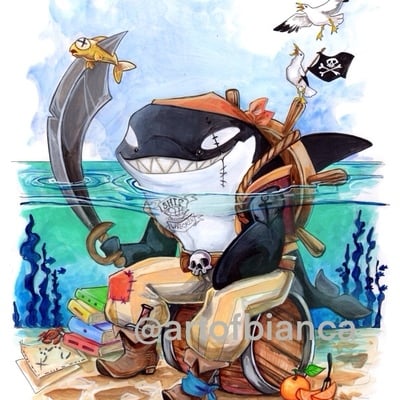 Ship wrecker 8x10 print - Thumbnail 1