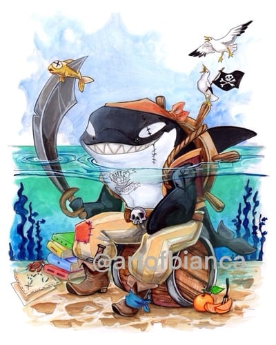 Ship Wrecker 8x10 Print