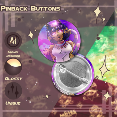 Ankha ac | pinback buttons