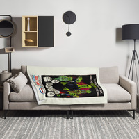 50x60 Aurora GLOW Monsters 1969 Comic Book Ad Throw Blanket - Thumbnail 13