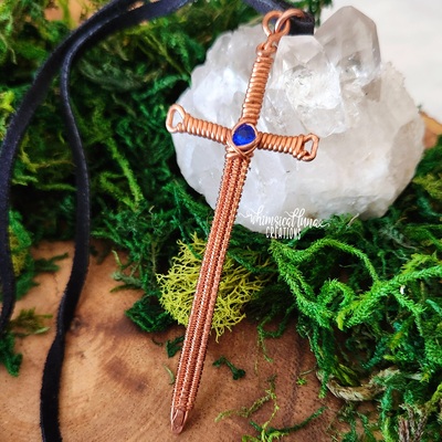 Copper Sword Pendant
