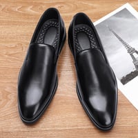 Men's business formal casual pointed toe shoes 2 colors - Thumbnail 2