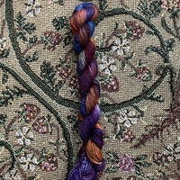 Moondrop Hand Dyed Fingering Weight Sparkle Sock Yarn - Thumbnail 2