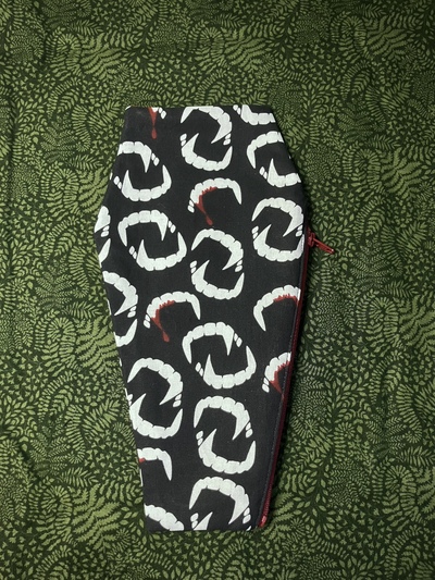 Fangs Coffin Bag