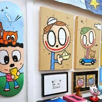 Art Skateboard by Celipe Perroloco "FOMO"  - Thumbnail 9