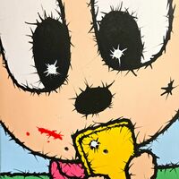 Art Skateboard by Celipe Perroloco "FOMO"  - Thumbnail 1