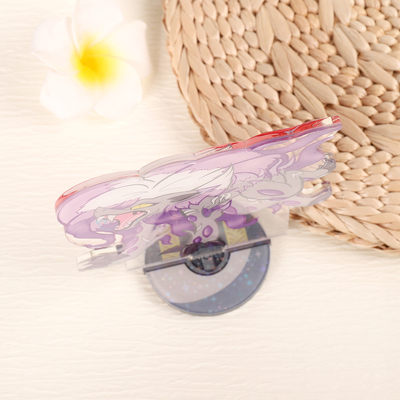 Hisuian zoroark standee - with shiny version on the other side!~