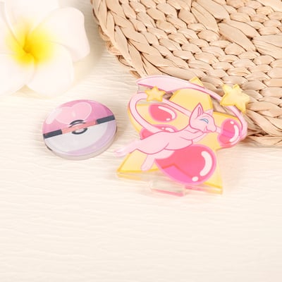 Mew standee - with shiny version on the other side!~