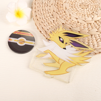 Jolteon standee - eeveelutions - with shiny version on the other side!~
