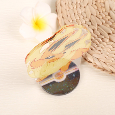 Flareon standee - eeveelutions - with shiny version on the other side!~