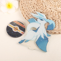 Glaceon Standee - Eeveelutions - with shiny version on the other side!~ - Thumbnail 1