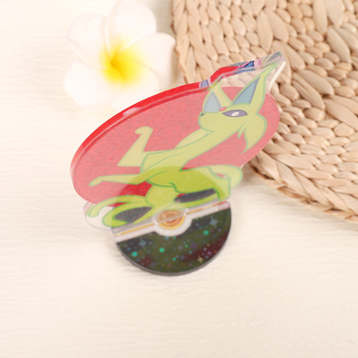 Espeon standee - eeveelutions - with shiny version on the other side!~