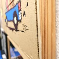 🧳Painting by Celipe Perroloco "Travelers"  - Thumbnail 4