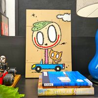 🧳Painting by Celipe Perroloco "Travelers"  - Thumbnail 6