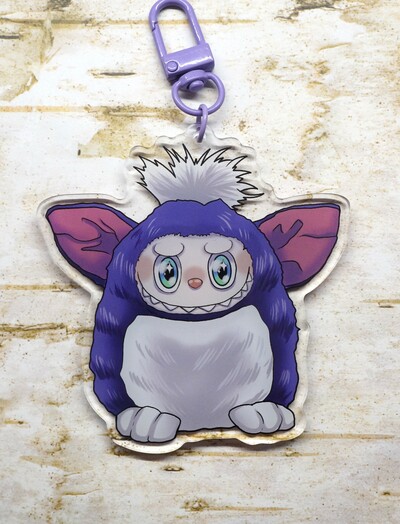 Face Off Furb Keychain