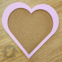 Heart Shaped Pin Board - Large - Thumbnail 1
