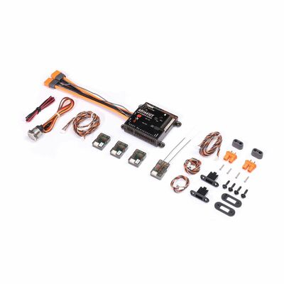 Spektrum spmar14410t dsmx dsm2 14 channel powersafe telemetry receiver w/remote