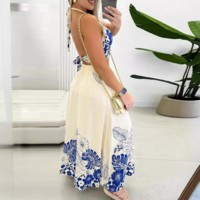 Casual Long Sleeved Printed Two Piece Set - Thumbnail 2