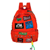BAND PATCHES BACKPACK - Thumbnail 1