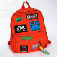 BAND PATCHES BACKPACK - Thumbnail 2