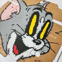 📺Painting by Celipe Perroloco "Corrupted Tom" - Thumbnail 1