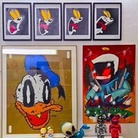 📺 Painting by Celipe Perroloco "Ce n'est pas un canard"  - Thumbnail 5