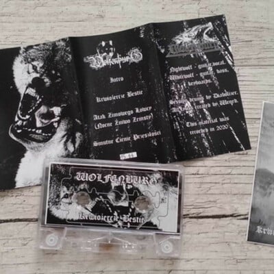 Wolfenburg "krwiożercze bestie" tape - Thumbnail 3